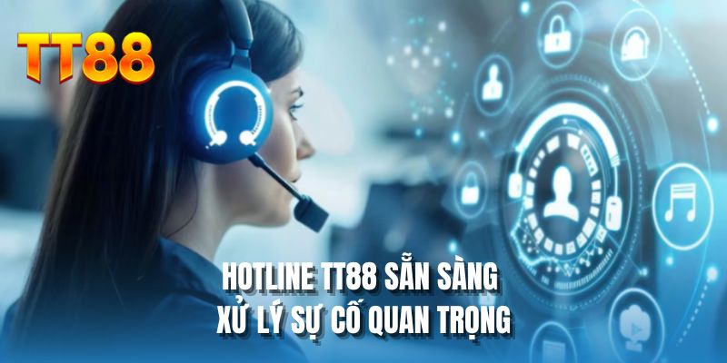 Hotline TT88 sẵn sàng xử lý sự cố quan trọng
